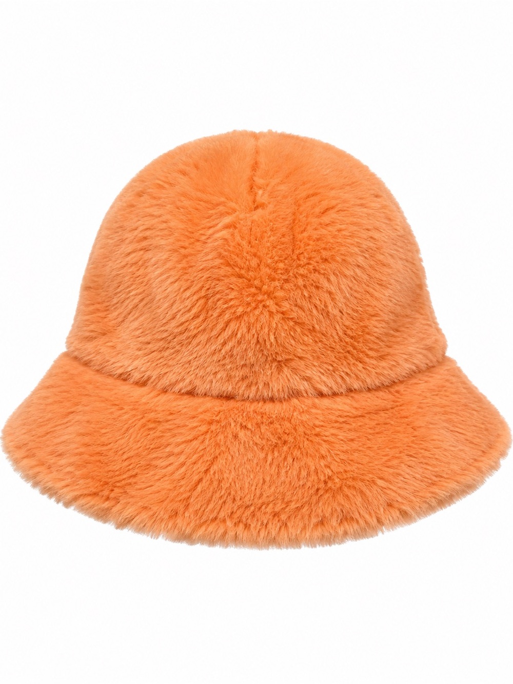 Wild Fable NWT Women’s Orange Faux Fur Fuzzy Bucket Hat One Size